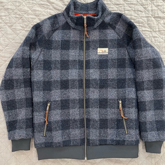 Patagonia Other - Patagonia, Reclaimed Wool Jacket, Buffalo Plaid (Size M)
